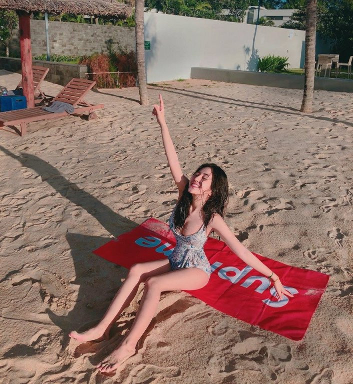 Võ Ngọc Trân hiện là sinh viên của trường Đại học Ngoại ngữ - Tin học TP. HCM (HUFLIT).