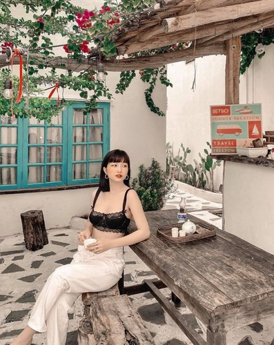 Ngoài ra, với Heri Trương, trang phục tập luyện rất quan trọng với cô.