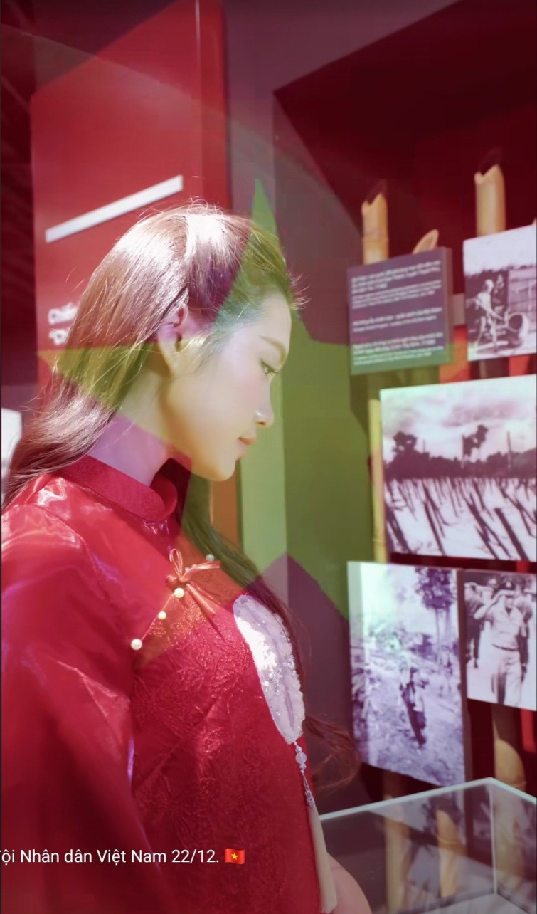 Bên cạnh thông điệp được truyền tải, người xem còn dành lời khen cho nhan sắc của Doãn Hải My.