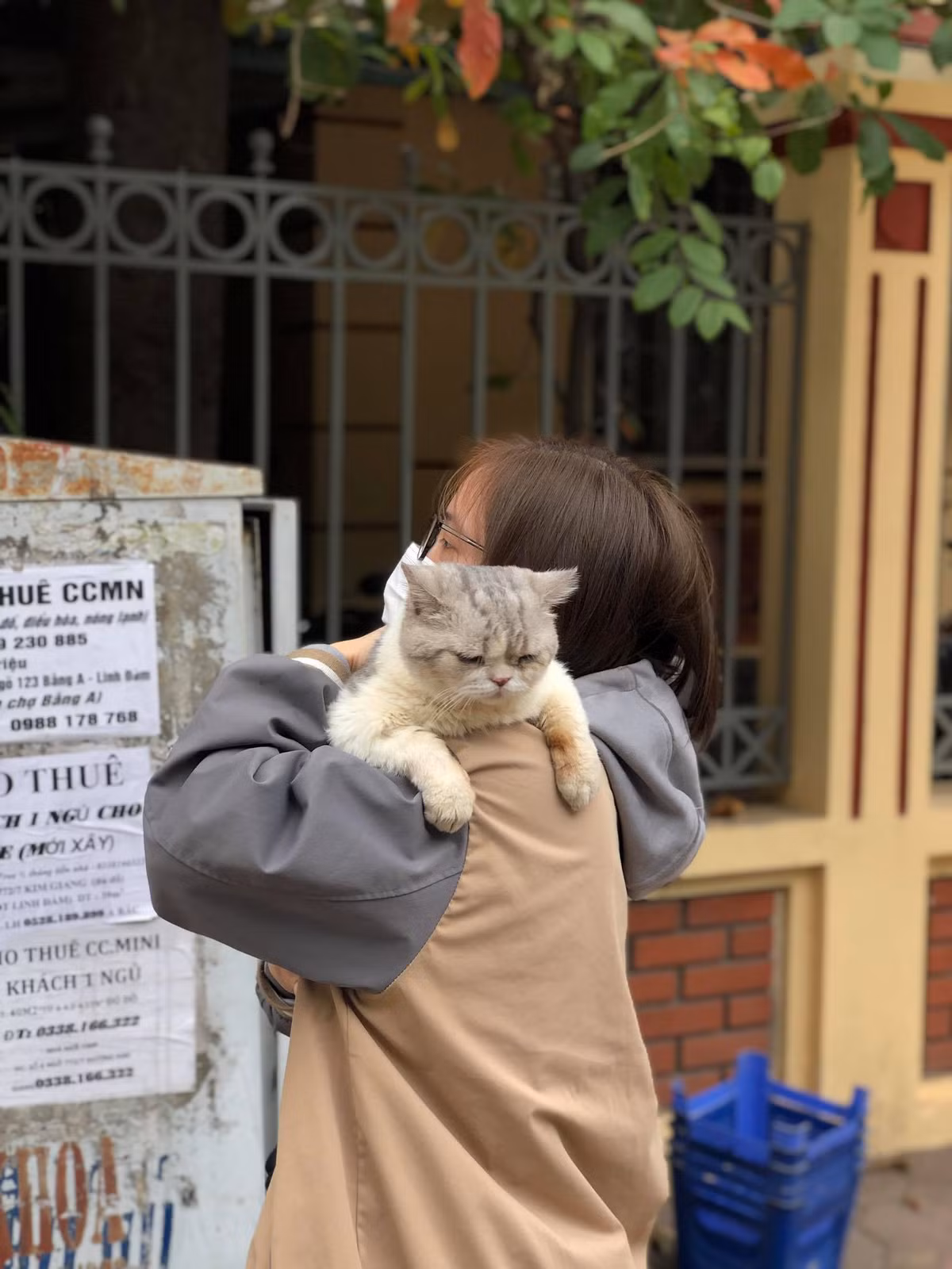 Theo tìm hiểu, chủ nhân của bộ ảnh chú mèo giận dỗi khi "con sen" ăn mảnh 1 mình là anh chàng Phạm Nhật Hoàng (SN 1999, ĐH Công nghệ Giao Thông Vận tải).