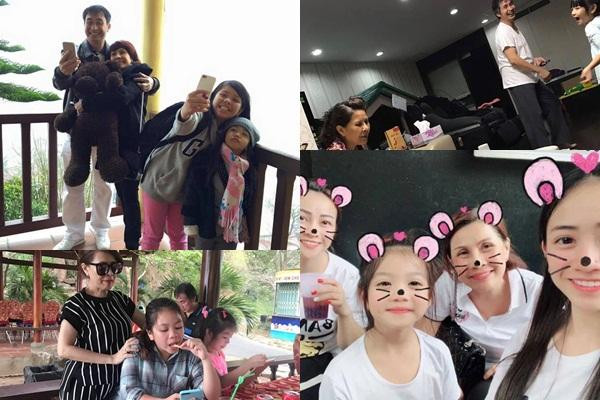 Qua đây có thể thấy, Joyce Phạm nổi bật như vậy là được thừa hưởng nét đẹp từ phụ huynh.