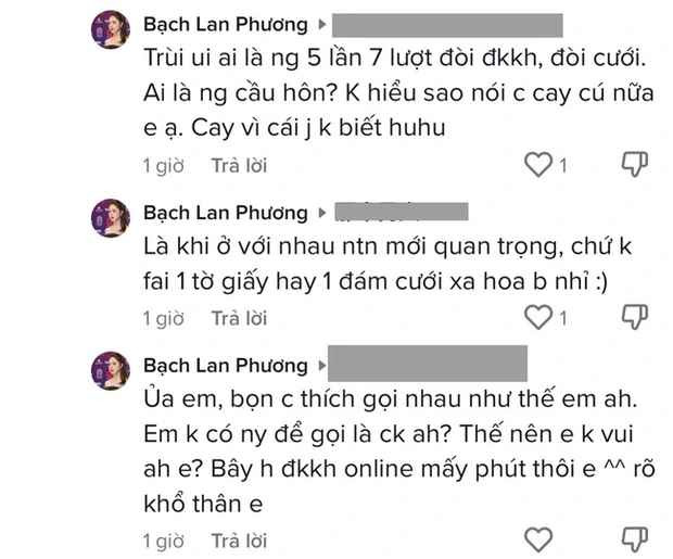 Đáp lại nhận xét của netizen, Bạch Lan Phương không ngần ngại khẳng định: “Sự thật là bọn chị khá vui vẻ và hạnh phúc. Luôn động viên nhau tốt lên và hướng đến sự tích cực. Chị khẳng định Huỳnh Anh yêu chị thay đổi và tốt lên rất nhiều”.
