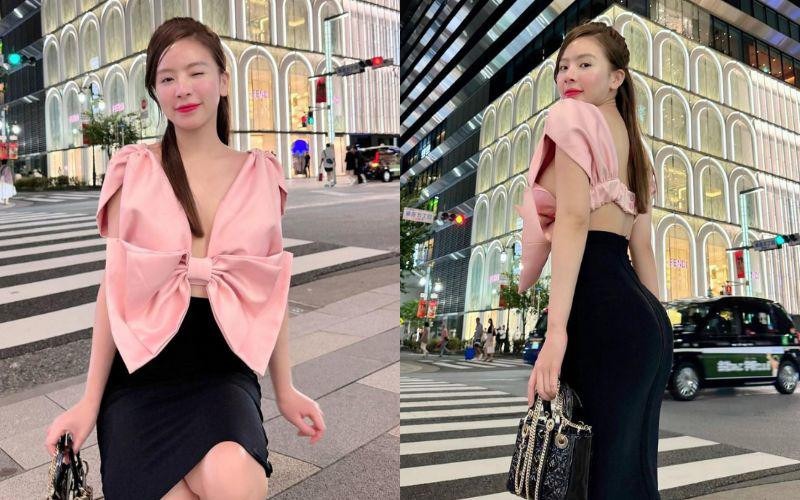Nhắc đến Phương Bora, ai cũng phải dành lời trầm trồ hơn cả cho street style của cô nàng. Đó là bởi dân tình dường như chưa từng thấy cô nàng mặc trùng bất kì bộ cánh đắt giá nào.