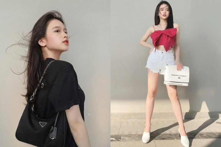 Soi qua tủ đồ của Linh Ka, không khó để khán giả phát hiện ra những mẫu túi đến từ các thương hiệu thời trang nổi tiếng.