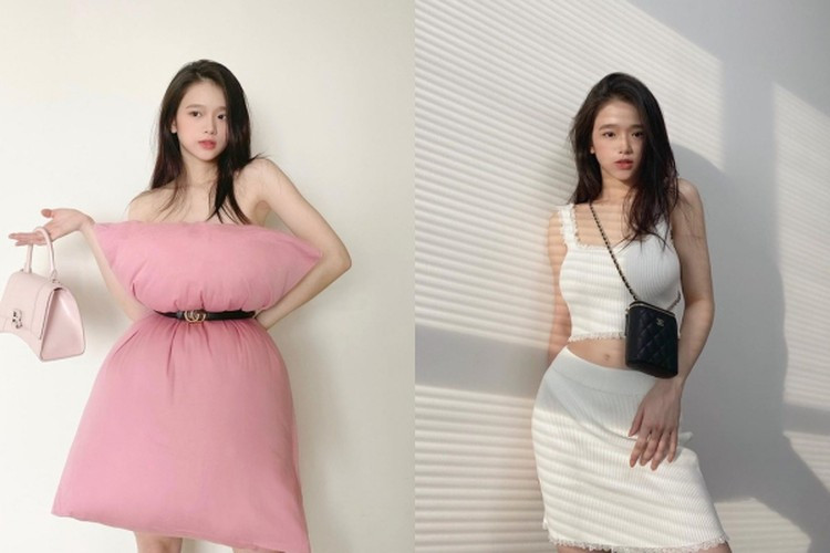 Bên cạnh sự nghiệp, gu thời trang của hot teen Linh Ka cũng trưởng thành hơn rất nhiều. Thay vì những bộ quần áo đơn giản, giờ đây cô nàng đã chăm chút hơn với những chiếc váy quyến rũ, khoe body thon gọn của mình.