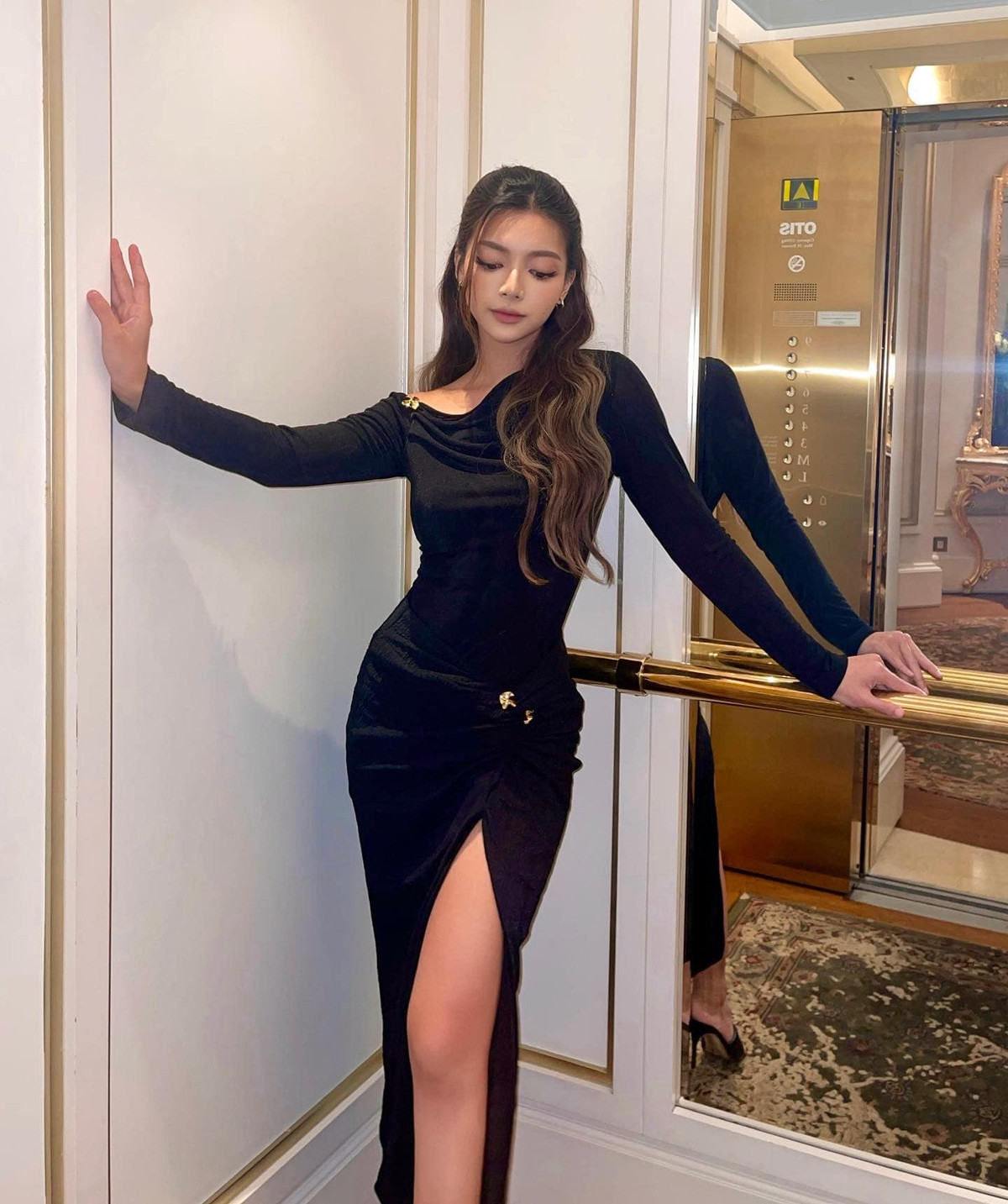  Katleen Phan Võ sinh năm 1997, là con gái Chưởng môn Vịnh Xuân Nam Anh và Hoa hậu Điện ảnh 1992 - Thanh Xuân.