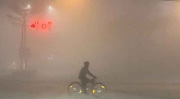 Nhiều người ví khung cảnh này với xứ sở sương mù Sapa, Đà Lạt, Tam Đảo...