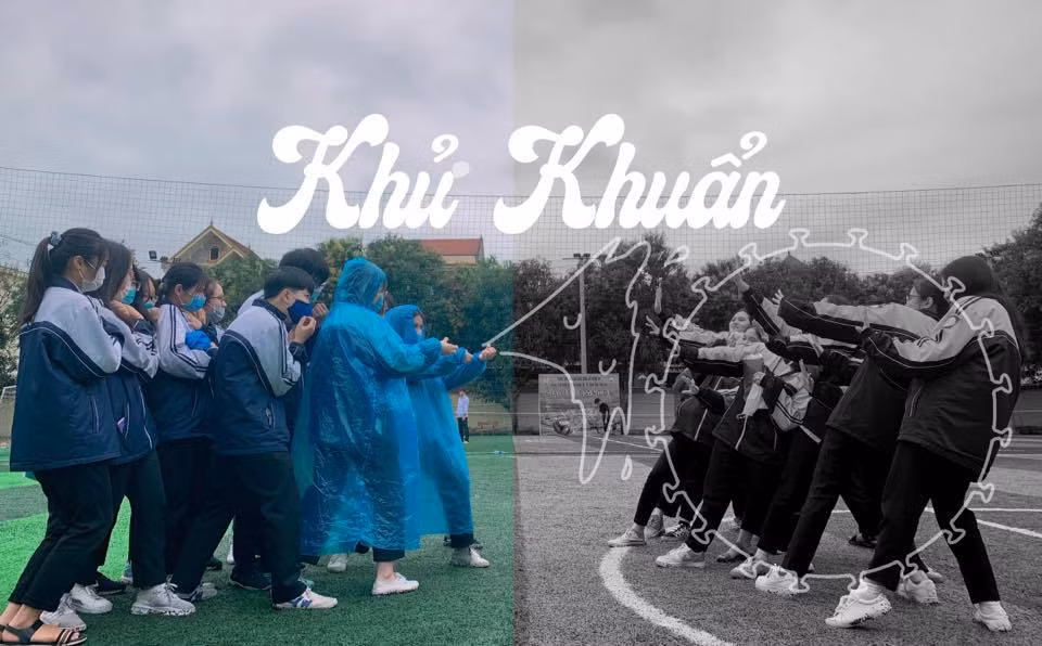 Mỗi tấm ảnh là một thông điệp theo khuyến cáo 5K mà bất kỳ ai cũng quen thuộc nhưng được thể hiện một cách sáng tạo và thú vị hơn.