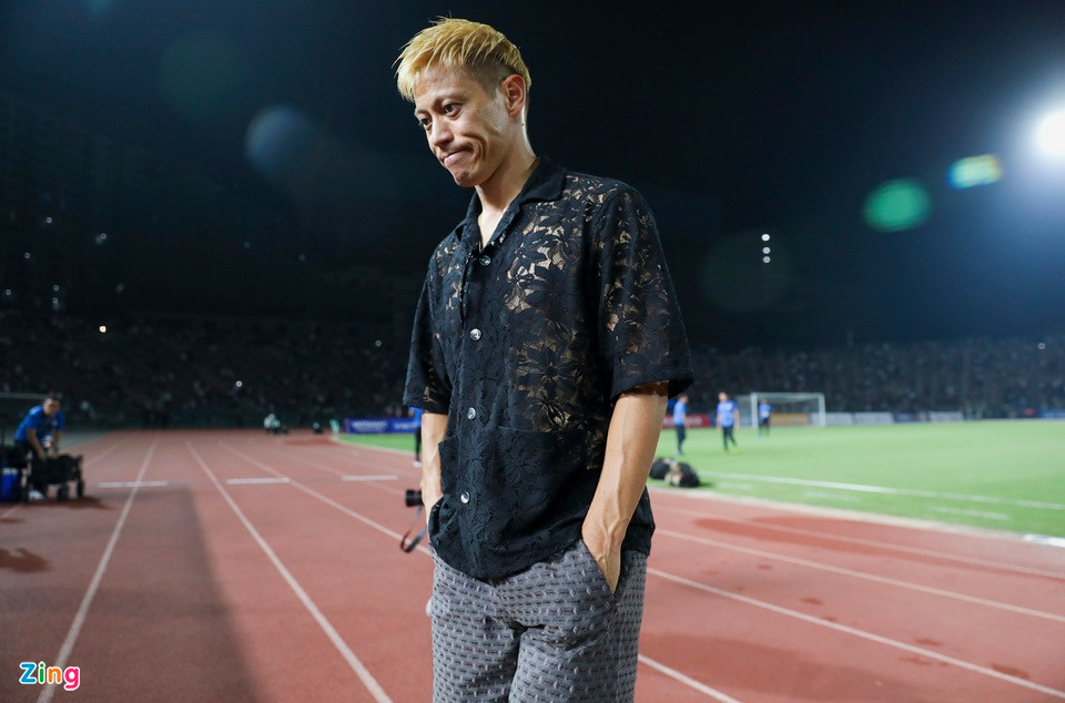 Dù có chiến thắng đậm nhưng HLV Honda tỏ ra khá bình thản bởi U22 Đông Timor được đánh giá yếu hơn Campuchia rất nhiều. Ảnh: Zing