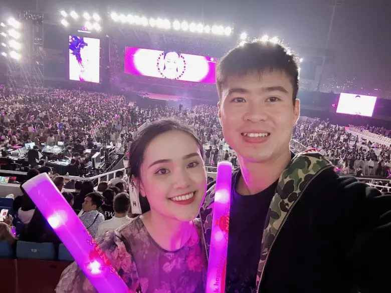 Cách đây không lâu, qua hình ảnh do Duy Mạnh đăng tải, Quỳnh Anh từng vướng nghi vấn mang thai khi để lộ vòng 2 lùm lùm.