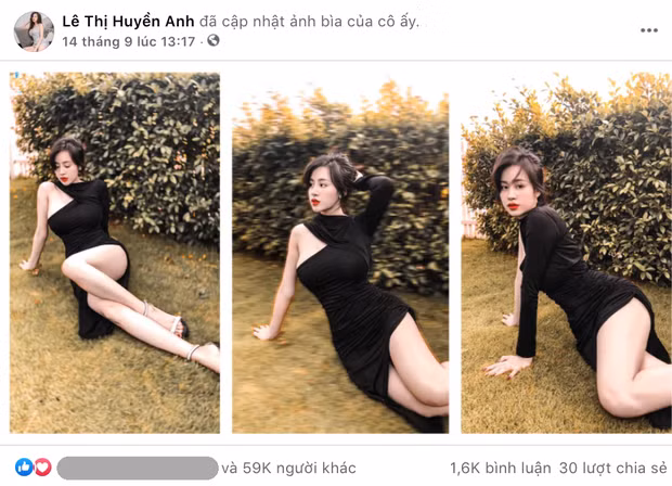 Mới đây, Bà Tưng đã phải nổi đoá vì chuyện này sau khi cập nhật ảnh bìa trên page hơn 4,1 triệu người theo dõi.