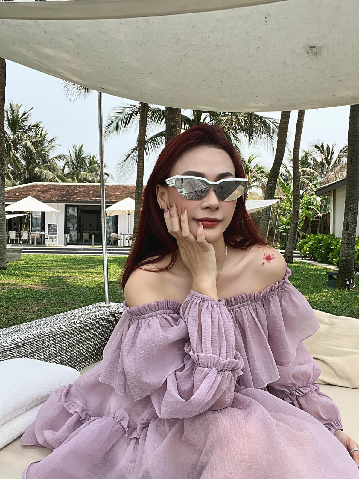 Ngọc Ánh sở hữu gương mặt sắc sảo, khả ái. Cô nàng gây ấn tượng hơn cả bởi vóc dáng nuột nà và săn chắc.