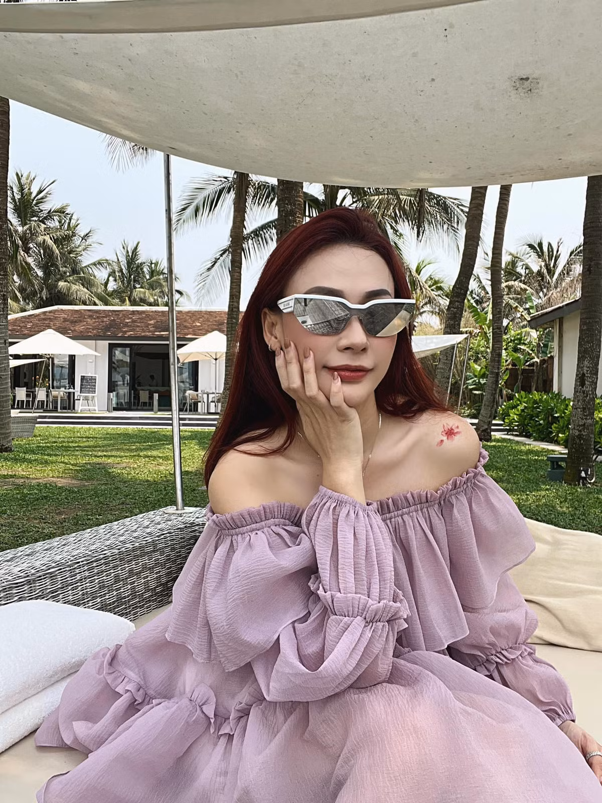 Ngọc Ánh sở hữu gương mặt sắc sảo, khả ái. Cô nàng gây ấn tượng hơn cả bởi vóc dáng nuột nà và săn chắc.