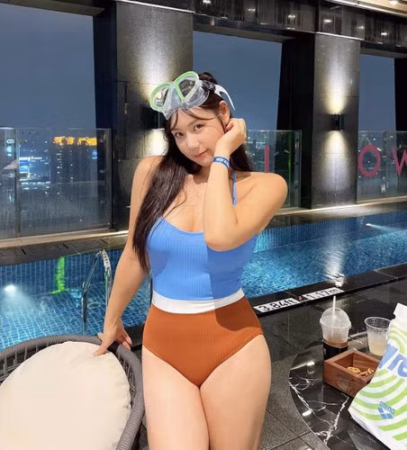 Làn da trắng mịn, ít khuyết điểm của Boram.