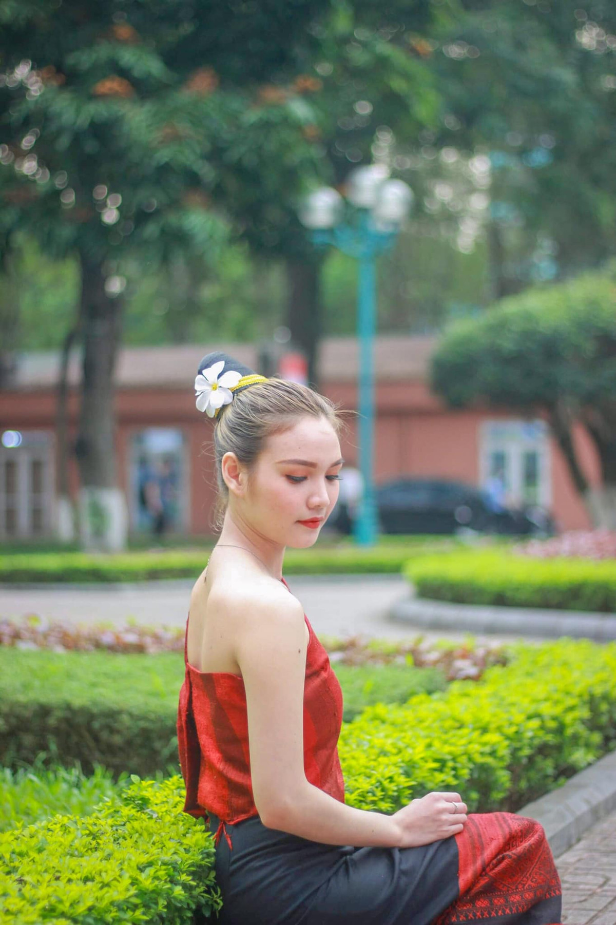 Nói về trường ĐH Thủy Lợi, Anna cho biết, cảm xúc ban đầu vào trường giờ em vẫn còn nhớ, đó là một ngôi trường rộng rãi, nhiều cây xanh.