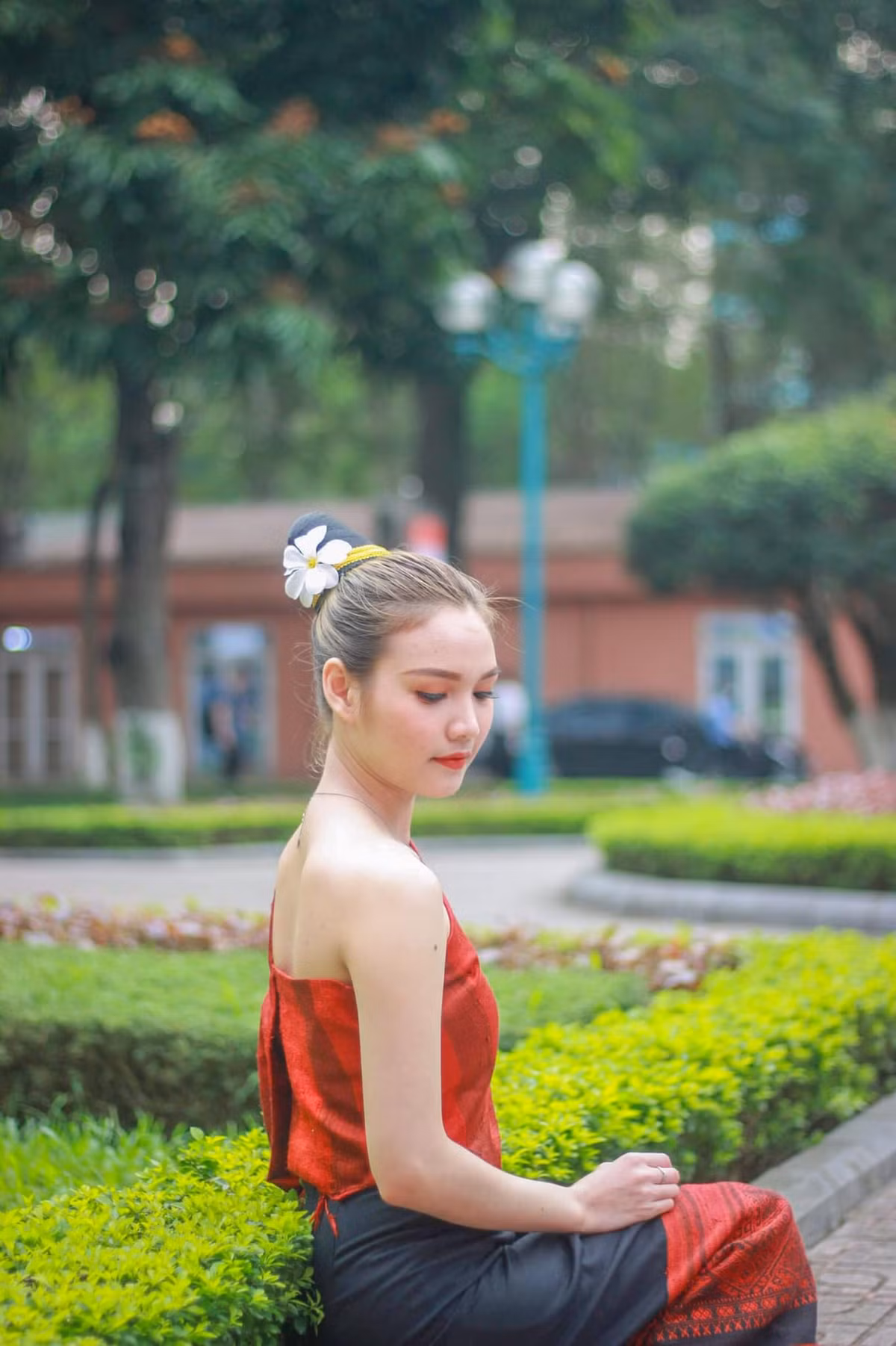 Nói về trường ĐH Thủy Lợi, Anna cho biết, cảm xúc ban đầu vào trường giờ em vẫn còn nhớ, đó là một ngôi trường rộng rãi, nhiều cây xanh.