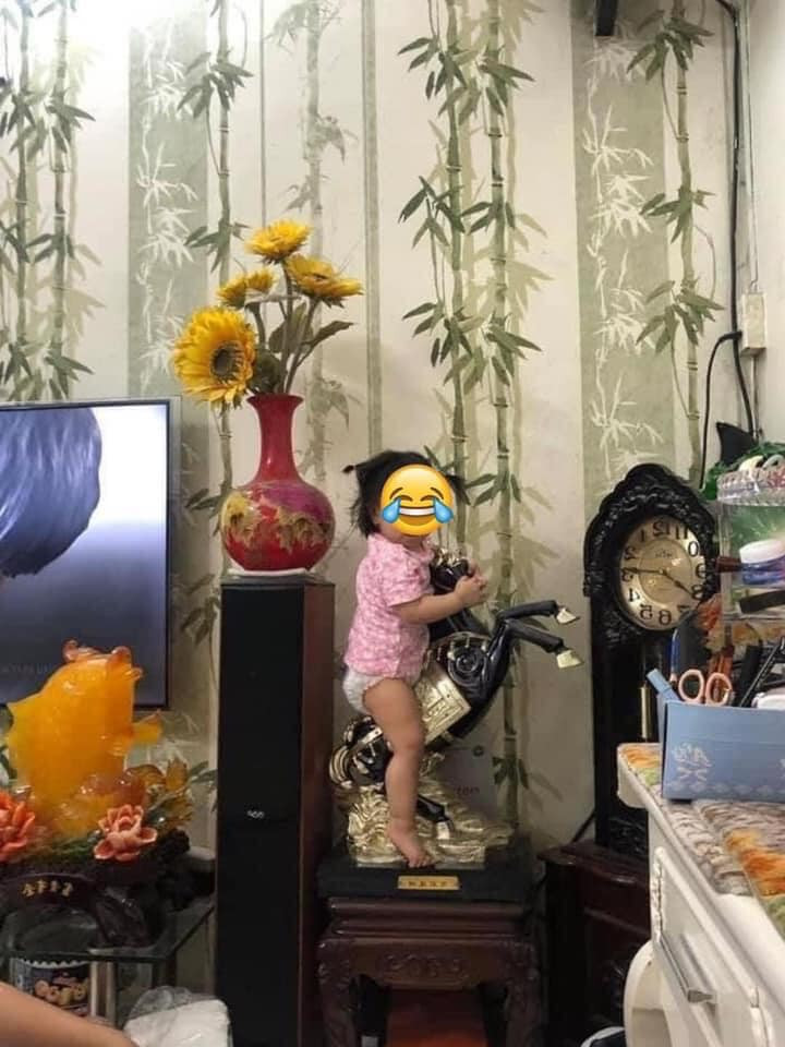 Dù là bé trai hay bé gái thì đều cùng chung sở thích là thích leo trèo ở bất cứ đâu.