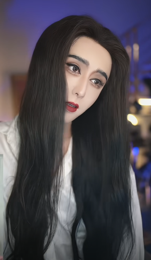 Rất nhanh sau đó, khi clip viral trên mạng xã hội, nhiều netizen nhanh chóng nhận ra người cosplay Phạm Băng Băng không ai khác chính là Hạ Băng - với tài khoản Douyin là diễn viên Hạ Băng.