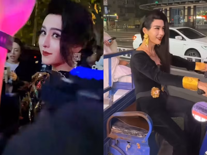 Có nhiều bình luận tò mò về danh tính người có màn hóa trang thành sao hạng A “gây sốt” này.