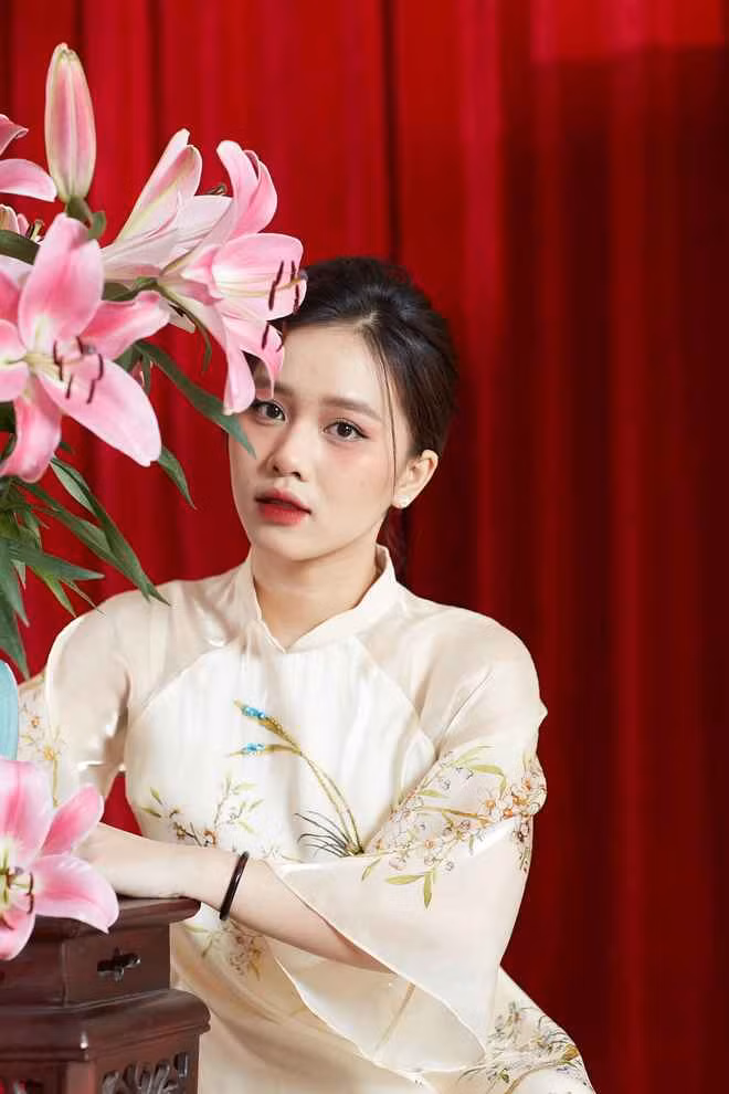 Đồng Thị Hoa Mỹ trúng tuyển vào Đại học Ngoại thương với số điểm 35,5 và hiện là sinh viên ngành Tiếng Nhật thương mại.