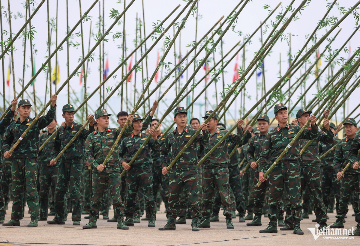 Hình ảnh cây tre Việt Nam cũng sẽ xuất hiện trong phần biểu diễn nghệ thuật tại lễ khai mạc.