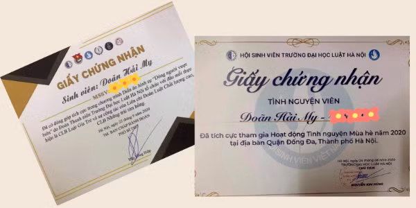 Thành tích của môn Văn của Hải My được thể hiện rõ rệt qua điểm thi THPT Quốc gia môn Văn. Cô nàng đạt mức khá cao, 8,25 điểm.