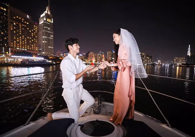 Có vẻ như sau những mối tình ồn ào, cuối cùng Trang Anna cũng tìm thấy chân ái của đời mình.