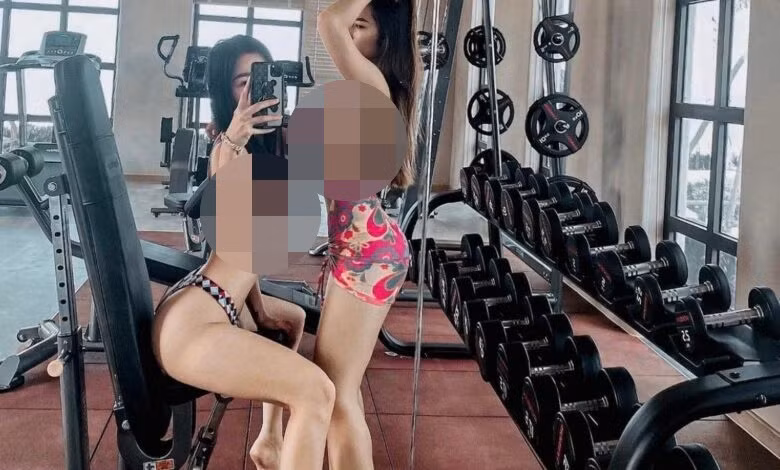 Một trong những trường hợp tạo nên tranh cãi là các cô gái mặc đồ bơi đến phòng tập gym.