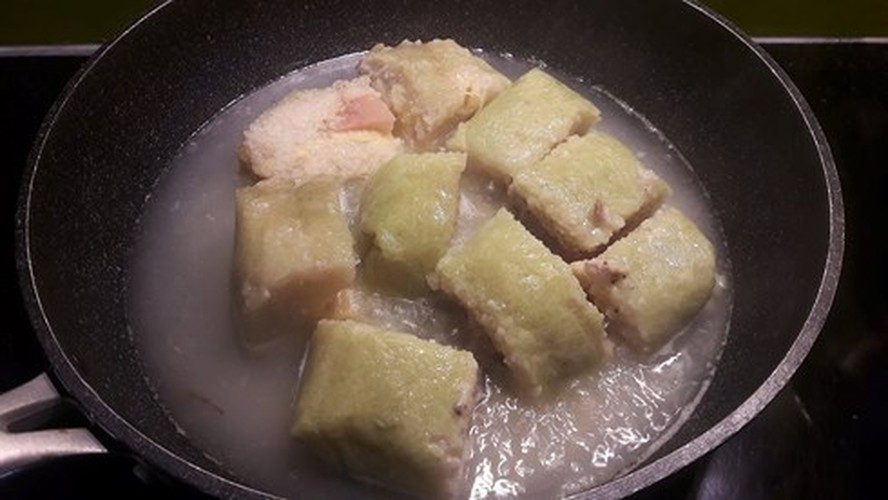 Món bánh chưng rán nước lọc cũng từng gây đình đám trên MXH mỗi lần sau dịp Tết.