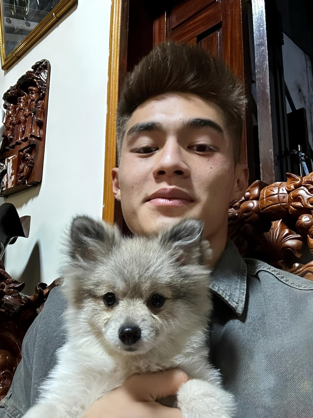 Trần Trung Kiên là tài năng trưởng thành từ Học viện HAGL và đã được CLB HAGL cho "thử lửa" tại V-League 2023 rồi V-League 2023/2024.