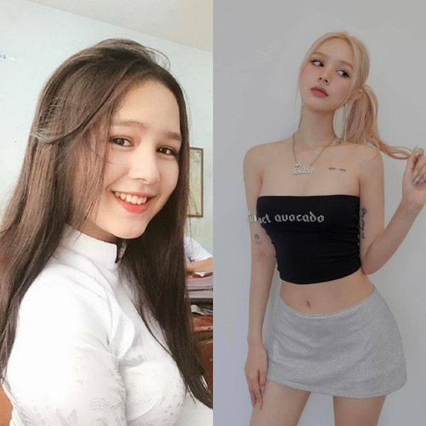 Xoài Non tự tin diện đồ cắt xẻ khoe eo thon, dáng nuột từ đời thường đến thảm đỏ. Với váy áo hiện đại, thời thượng, bà xã Xemesis càng được nhận xét giống gái Tây hơn.