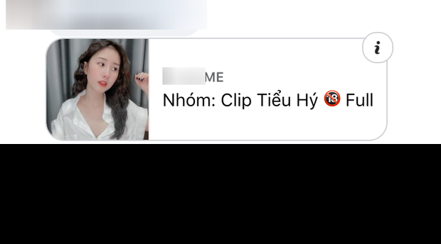 Theo như hình ảnh đang lan truyền trên mạng, cô gái trong clip được cho là có hành động nhạy cảm để lộ nửa khuôn mặt và bị mang đi ghép với hình của Tiểu Hý nhằm mục đích xấu.