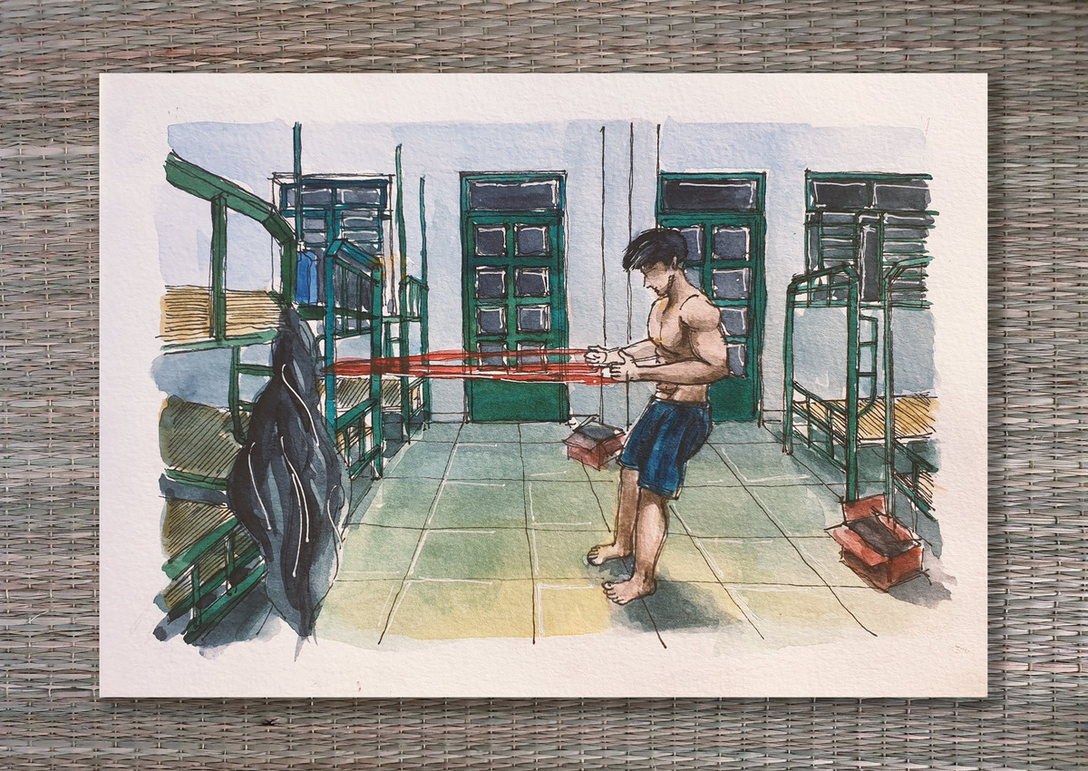 Dưới những bức ảnh của Tăng Quang, nhiều bạn bè cũng để lại bình luận. Đa phần nhiều người đều dành lời khen cho sự tài hoa của cậu bạn và cùng với đó là gửi lời chúc sức khỏe tới các y, bác sĩ nơi tuyến đầu chống dịch Covid-19 tại Việt Nam.