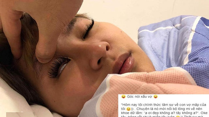 "Tết này ai mà hỏi tui bao giờ lấy chồng nữa là tui dùng bộ mi này quét ra cửa luôn nha" hay "Mi xinh đón Tết nè, gớm tui mà nối bộ này chắc về quê ăn tết bố mẹ không nhận ra con gái mất" là những bình luận mà dân tình để lại dưới bức ảnh nối mi thảm họa này.