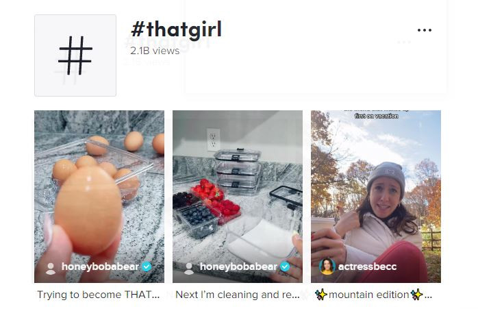 Scott nói thêm rằng việc trở thành "That Girl" là tuân theo một phong cách thẩm mỹ cứng nhắc, một thứ hoàn toàn thiếu đa dạng. Khi chúng ta rơi vào tình trạng đau khổ về cảm xúc, bộ não sẽ tìm kiếm câu trả lời, ngay cả khi những câu trả lời đó không lành mạnh. "Nhưng nếu những câu trả lời đó không thực sự hiệu quả với chúng ta, nó có thể ngăn ta tiếp cận với cách xử lý chấn thương tinh thần".