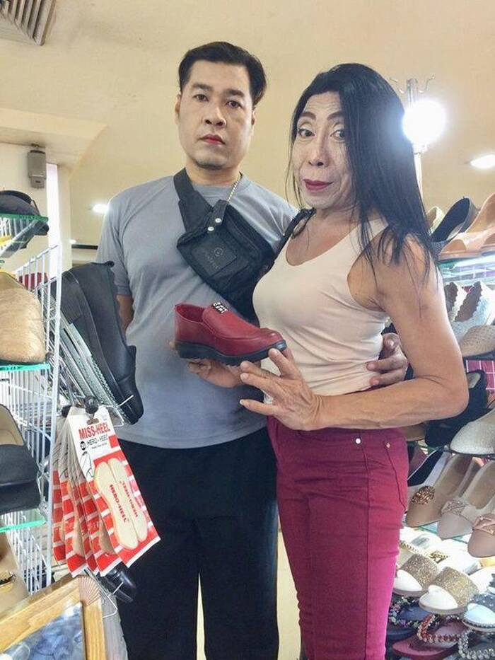 Khi đoạn clip này xuất hiện trên mạng xã hội, nhiều cư dân mạng đã bày tỏ sự "ám ảnh" khi tận mắt nhìn thấy mặt mộc của Sitang Buathong.