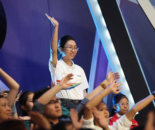 Thu Hằng từng là Á khoa đầu vào lớp 10 của trường THPT Kim Sơn A.