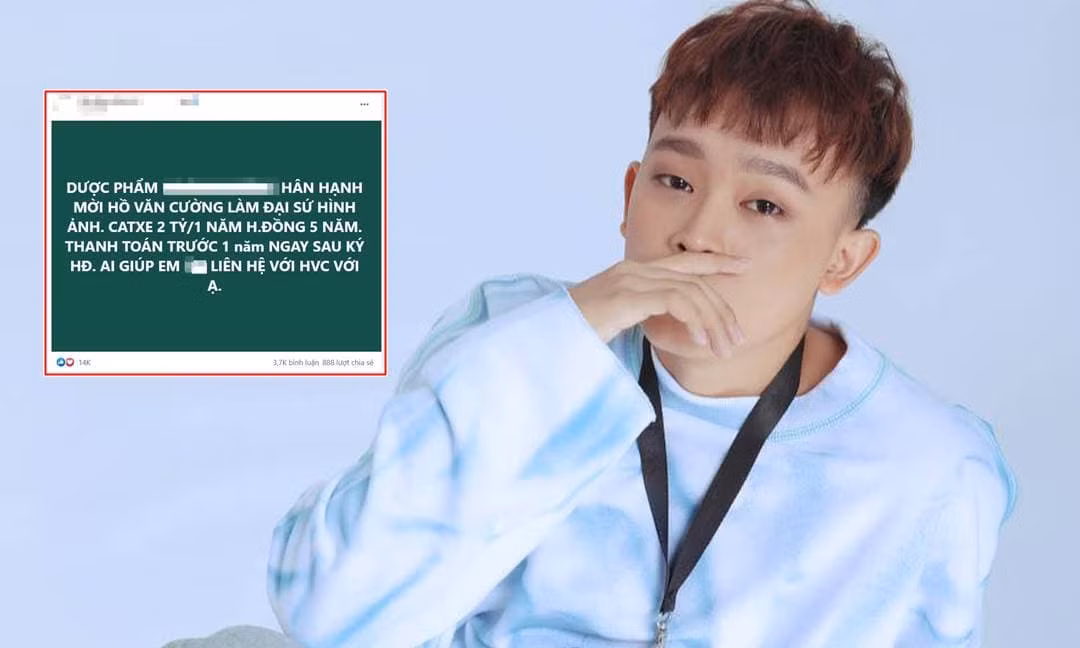 Ngay sau khi Fanpage của hãng dược đăng tải về việc mời Hồ Văn Cường làm người đại diện, cư dân mạng đã xảy ra vô số ý kiến trái chiều. Nhiều netizen cho rằng đây là nước cờ PR, cố ý đánh bóng tên tuổi giữa lúc con nuôi cố NS Phi Nhung đang là cái tên nóng trên MXH.