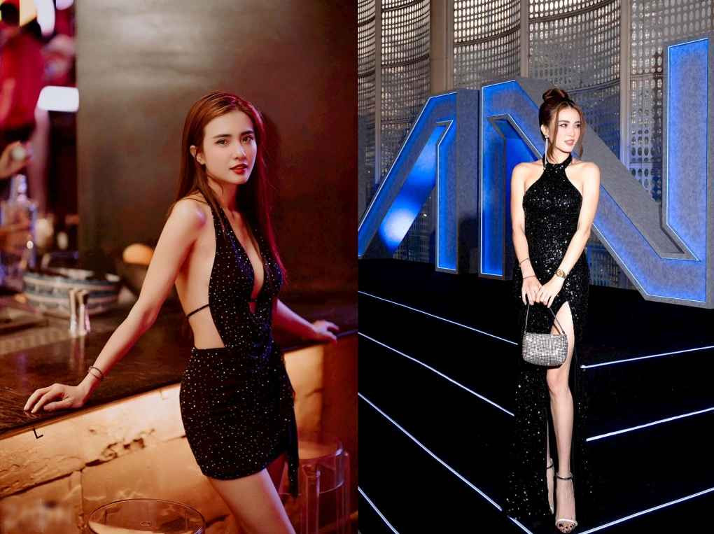 Khánh Chi cao 1,66m, có số đo ba vòng chuẩn, từng đăng quang cuộc thi "Nữ sinh Thanh lịch Đại học Văn hóa mở rộng 2011" (Miss HUC Open 2011) và giành giải phụ Miss Thân thiện.