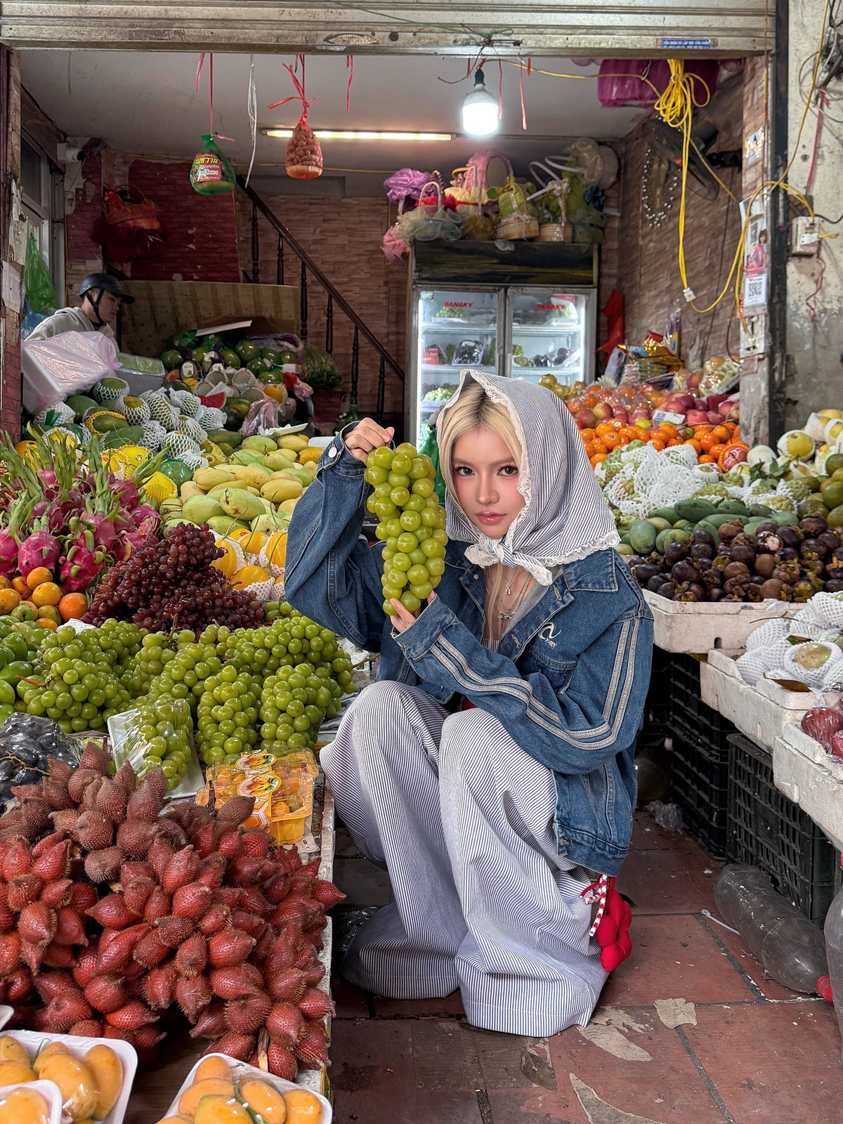 Ngoại hình của cô nàng hot girl TikTok càng thêm sắc sảo, cuốn hút ở những bức ảnh đăng tải.