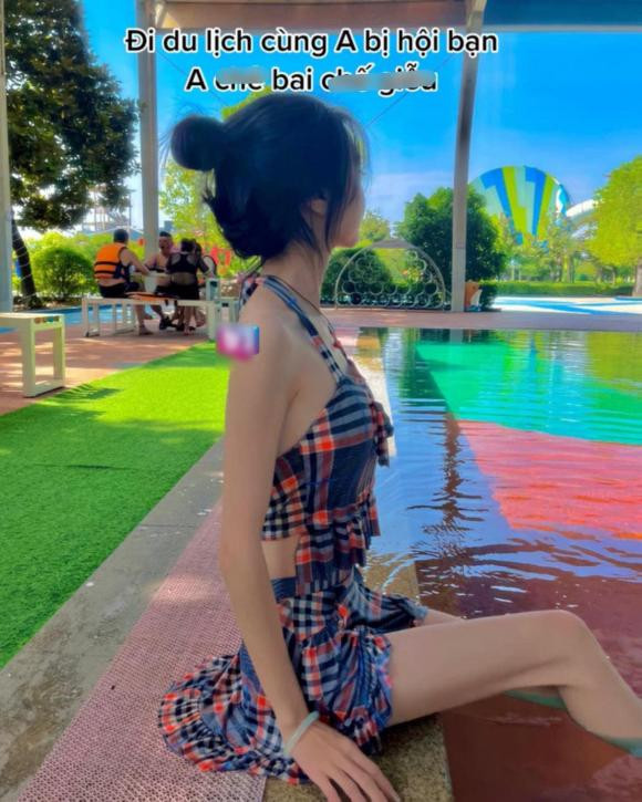 Nhìn hình ảnh gầy gò của cô gái, ai cũng xót xa.