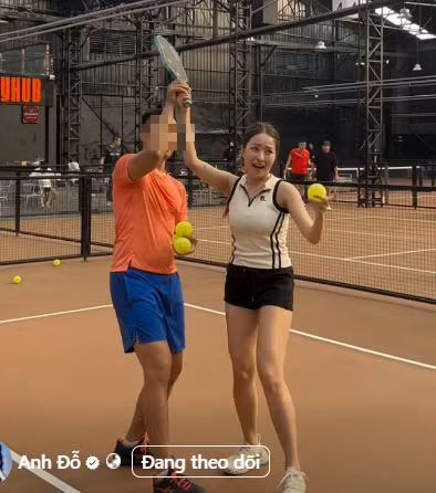 Trong một đoạn clip ngắn ghi lại hành trình tập chơi Pickleball, Trâm Anh bất ngờ nhắc về người yêu cũ.