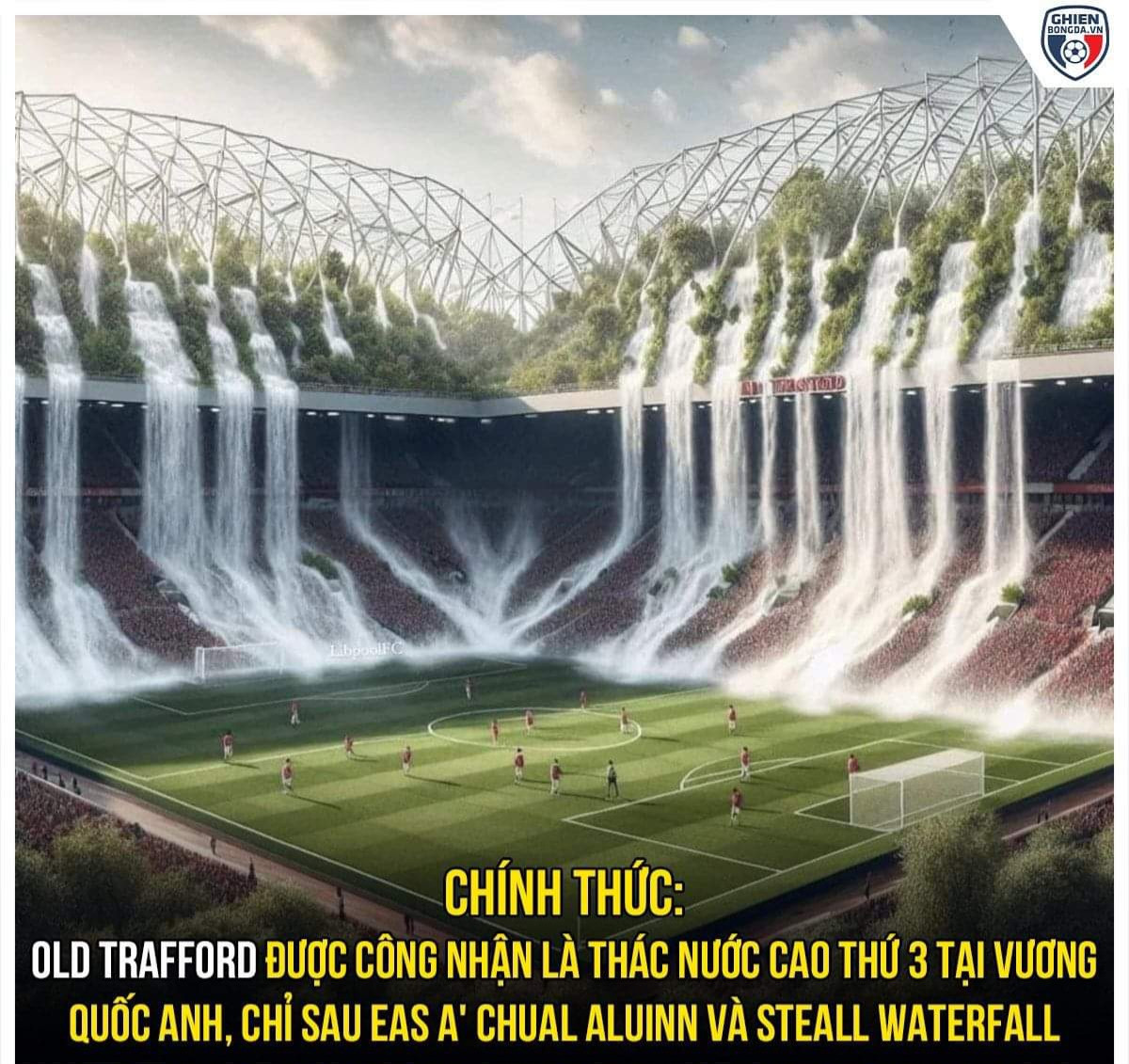 Sự sa sút của cơ sở vật chất kéo theo thành tích đi lùi của Man Utd. Họ không vô địch Ngoại hạng Anh kể từ 2013 và vừa hứng chịu thất bại thứ 14 tại Ngoại hạng Anh mùa này – kỷ lục tệ nhất của CLB.