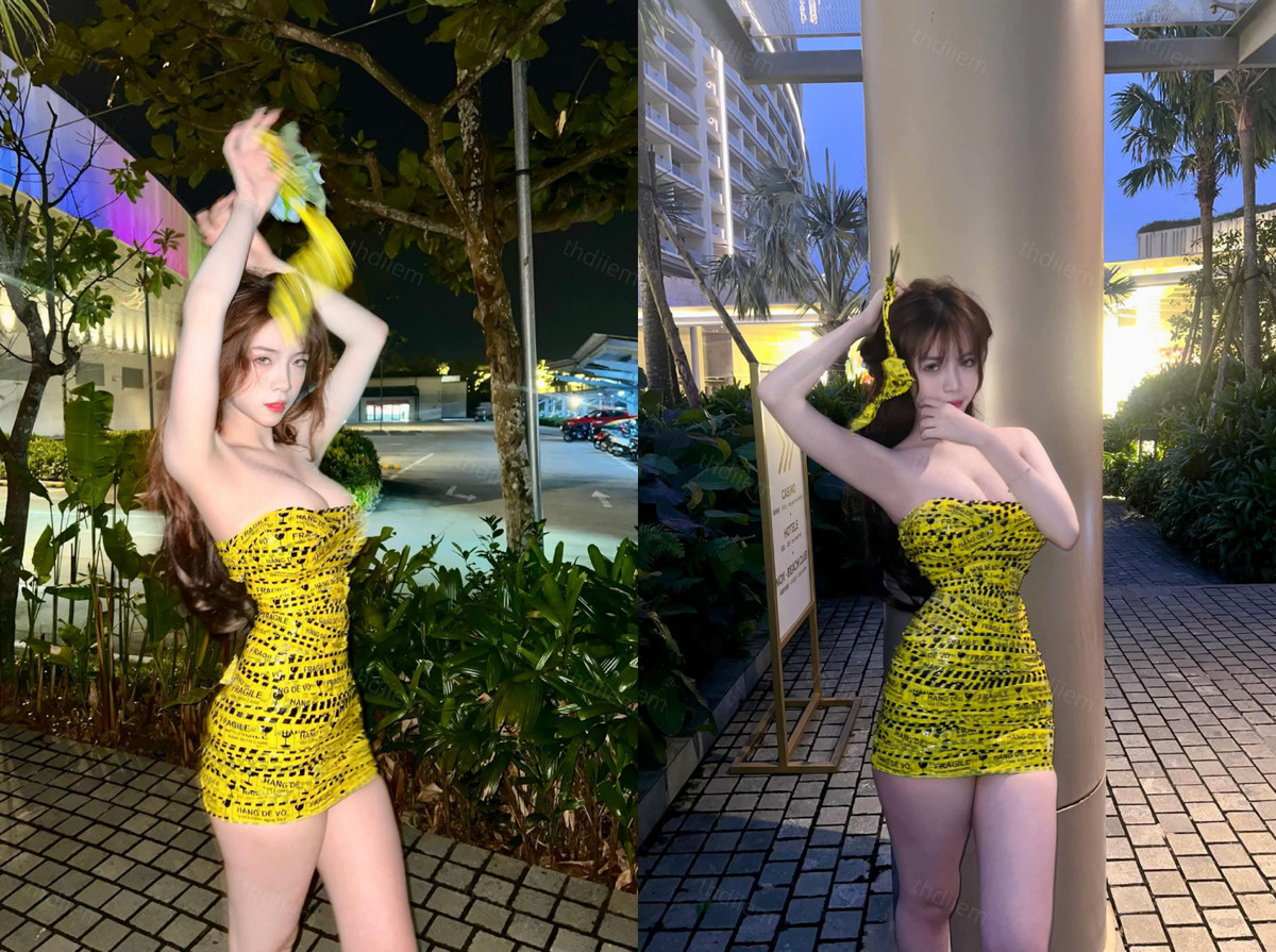 Vòng eo của Thúy Diễm nhỏ đến mức nhiều người phải trầm trồ thốt lên rằng "không thể tin nổi".