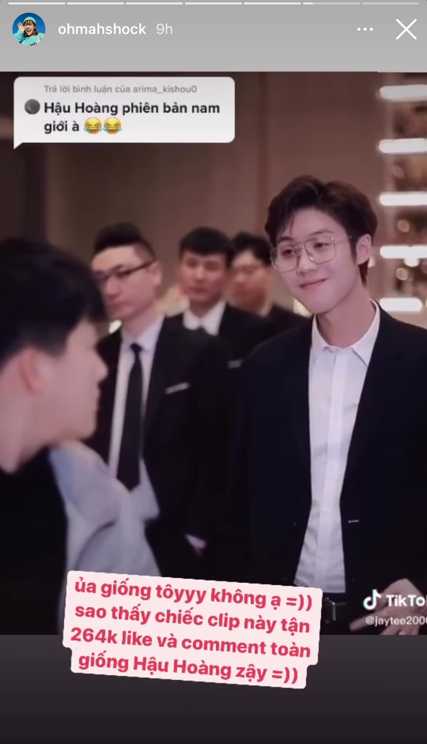 Mới đây, dân tình được dịp xôn xao khi Youtuber Hậu Hoàng bất ngờ chia sẻ hình ảnh "anh em sinh đôi" của mình lên Instagram.