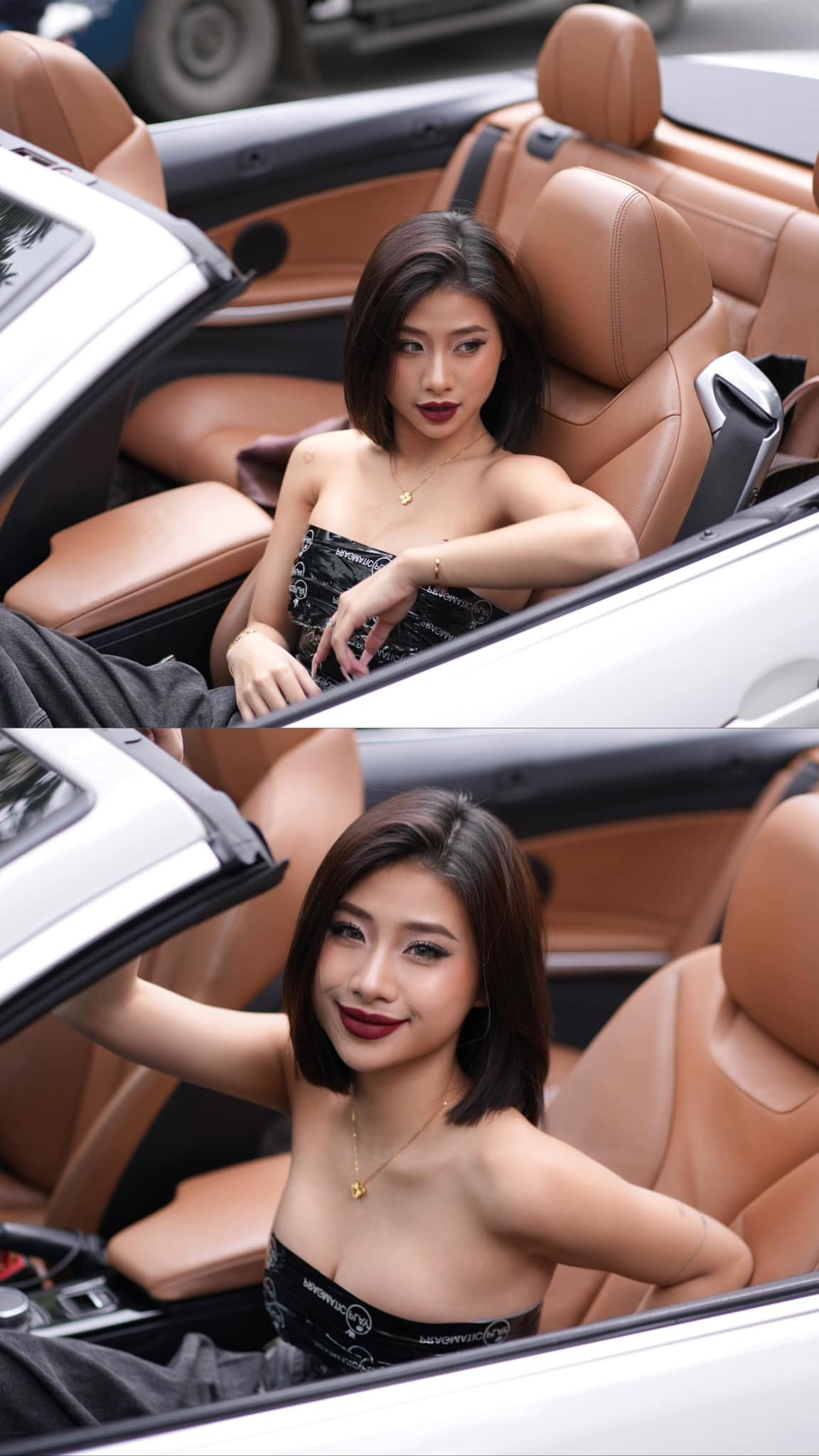 "Bọn em chia tay rồi. Em thì em nghĩ còn duyên thì vẫn gặp. Nói chung là yêu xa cũng hơi khó. Với cả hiện tại em cũng muốn tập trung phát triển bản thân cũng như công việc của em nên em quyết định dừng lại", Louis Phạm nói.