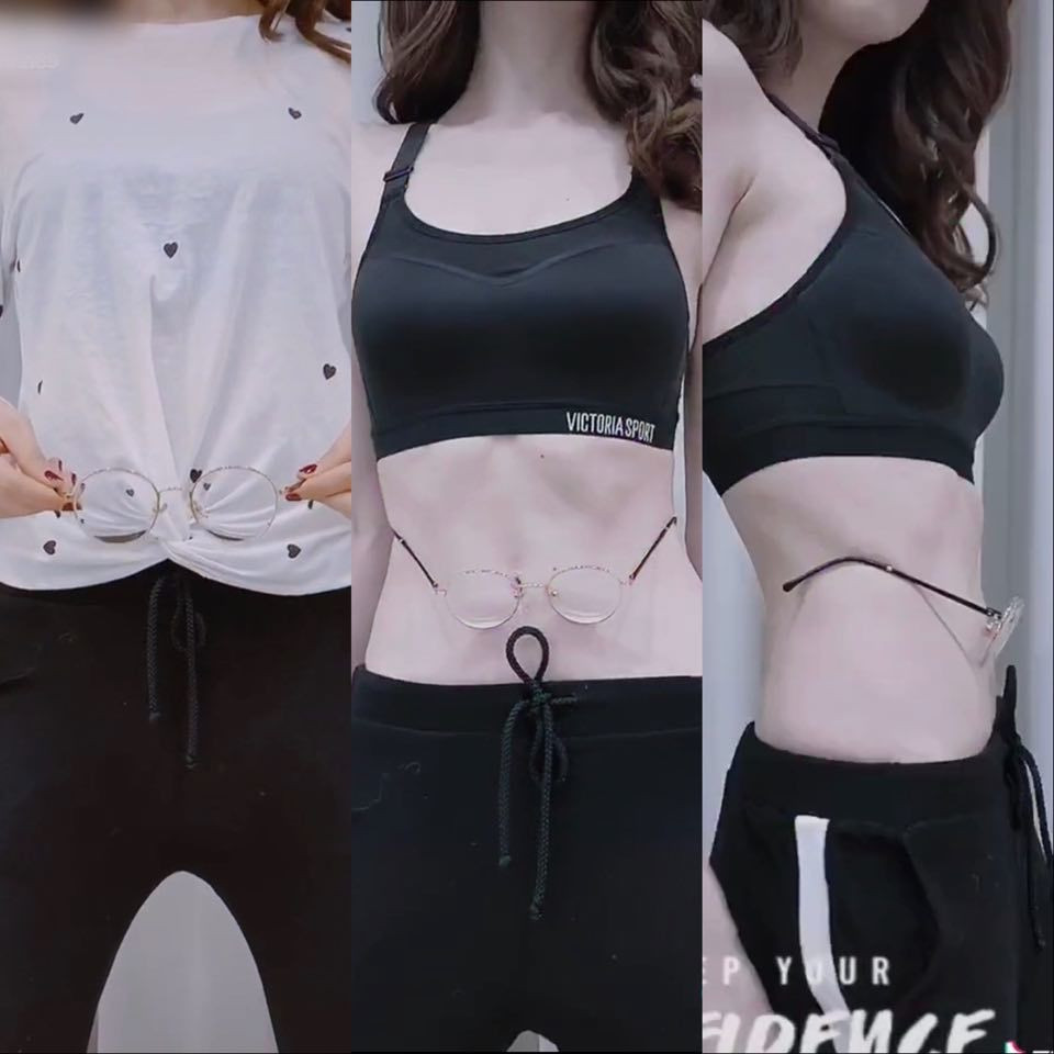 Sau đó, hãy đặt chiếc điện thoại phía trước rồi bắt đầu bật đoạn nhạc TikTok của thử thách này lên.