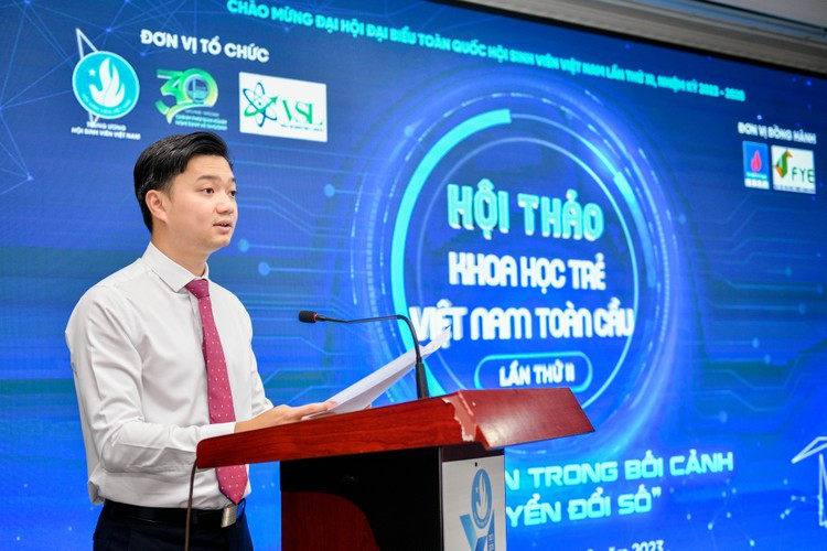 Hoi thao Khoa hoc tre Viet Nam cung thanh nien trong chuyen doi so