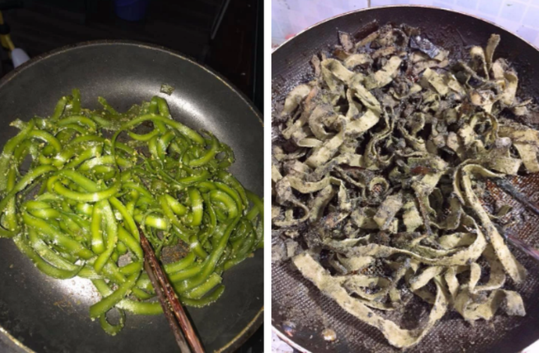 Có thể kể nhanh một vài lý do dẫn đến kết cục thê thảm này như: cho quá ít đường mứt không đủ độ kết dính, để lửa to khiến đường bị bén, sên mứt chưa đủ khô, cho quá nhiều thực phẩm tạo màu khiến mứt dừa không sên khô được…