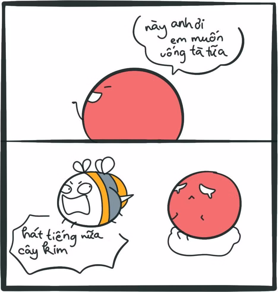 Khi chị ong nâu bị mè nheo và cái kết cực gắt.